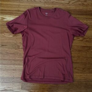 Uniqlo Supima T-Shirt Pink - size Medium